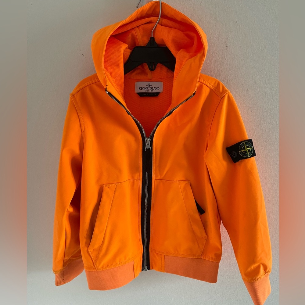 100% AUTHENTIC KIDS STONE ISLAND HOODIE SIZE 6!!